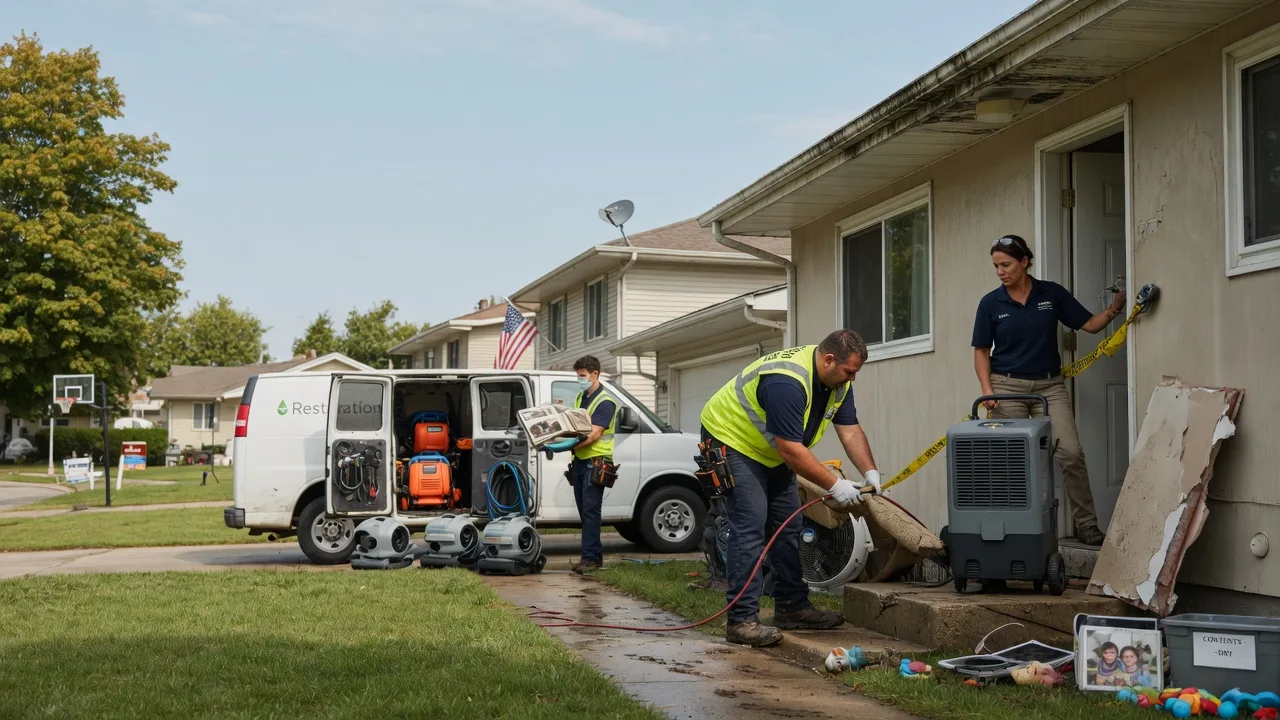 Water Damage Restoration in Amsterdam, MO near me